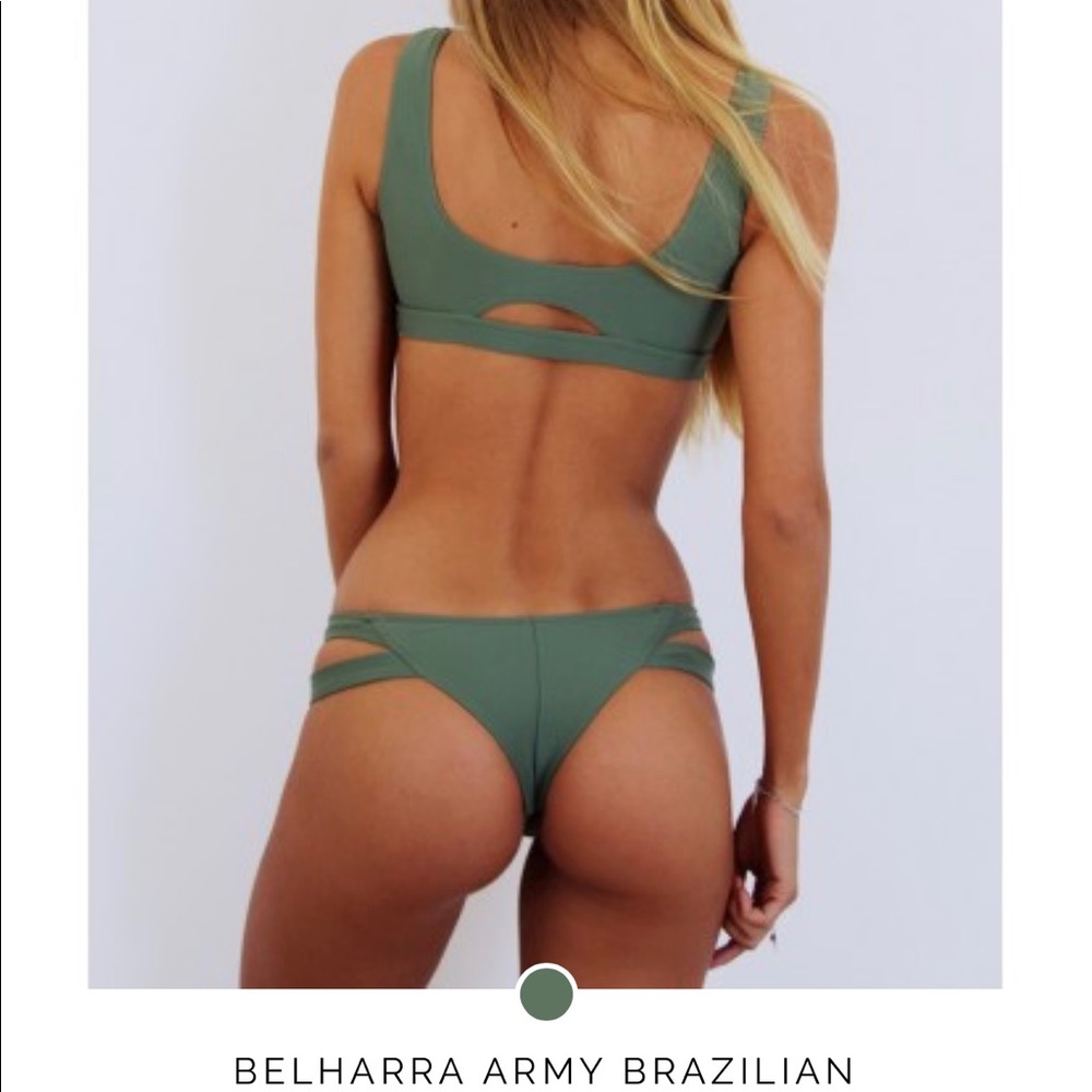 KHASSANI ARMY GREEN SWIM
